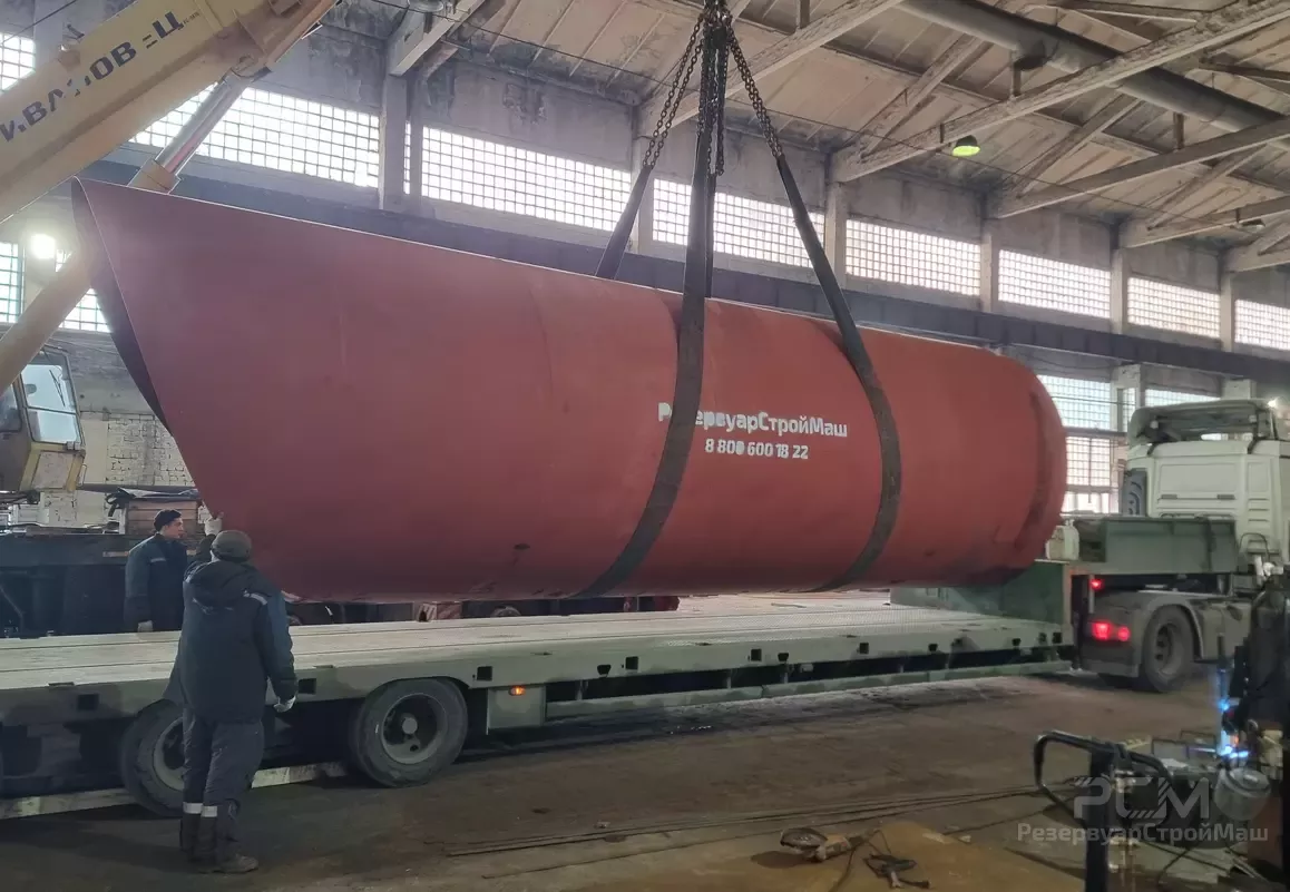 Изготовление и отгрузка трех БАГВ-400 м3